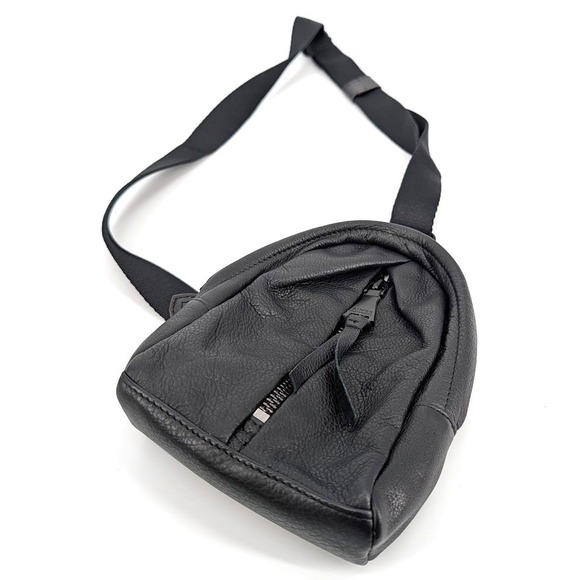 Aimee Kestenberg Handbags - Aimee Kestenberg Tamitha Black Leather Crossbody Bag Matte Black Hardware NWOT